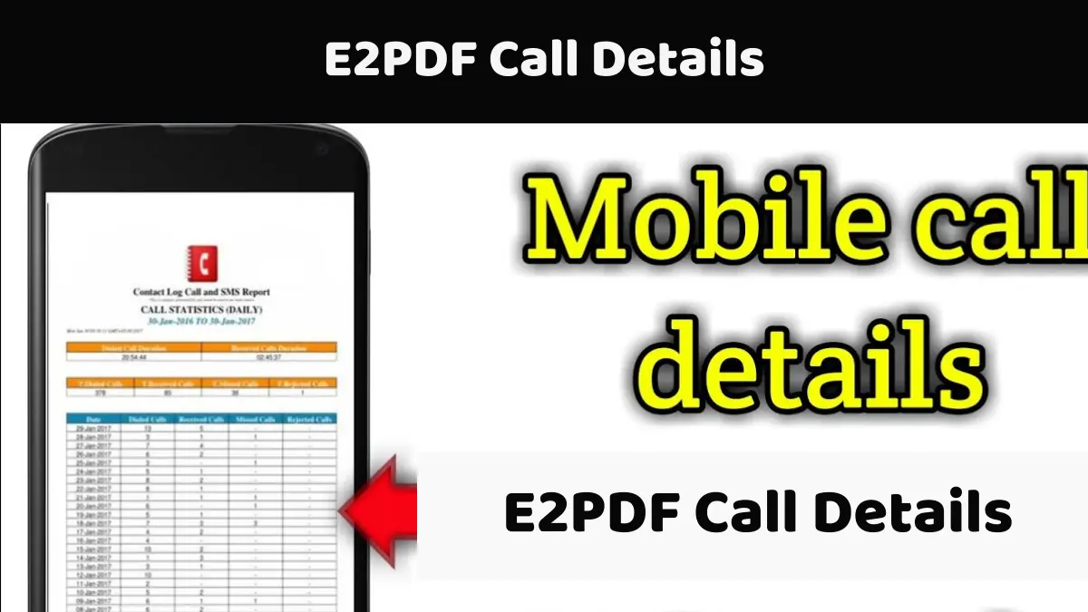 E2PDF Call Details