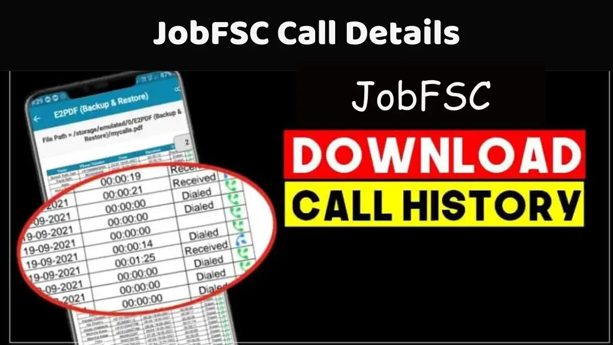 JobFSC Call Details